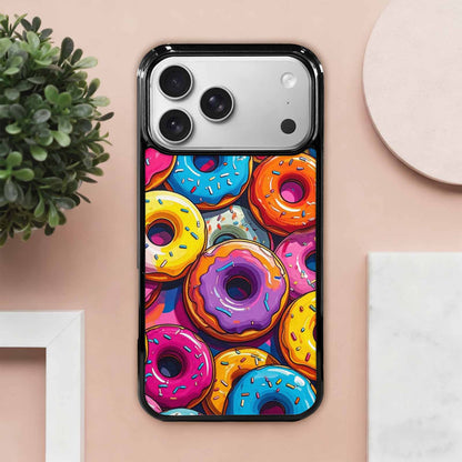 iPhone 17 Pro Max Case — Foil Ice Cream Original Art, Personalized Phone Case