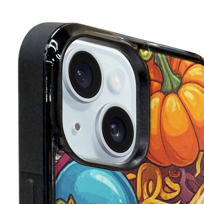 iPhone 15 Plus Case — Halloween Art Print Edge To Edge, Custom Made Phone Cover