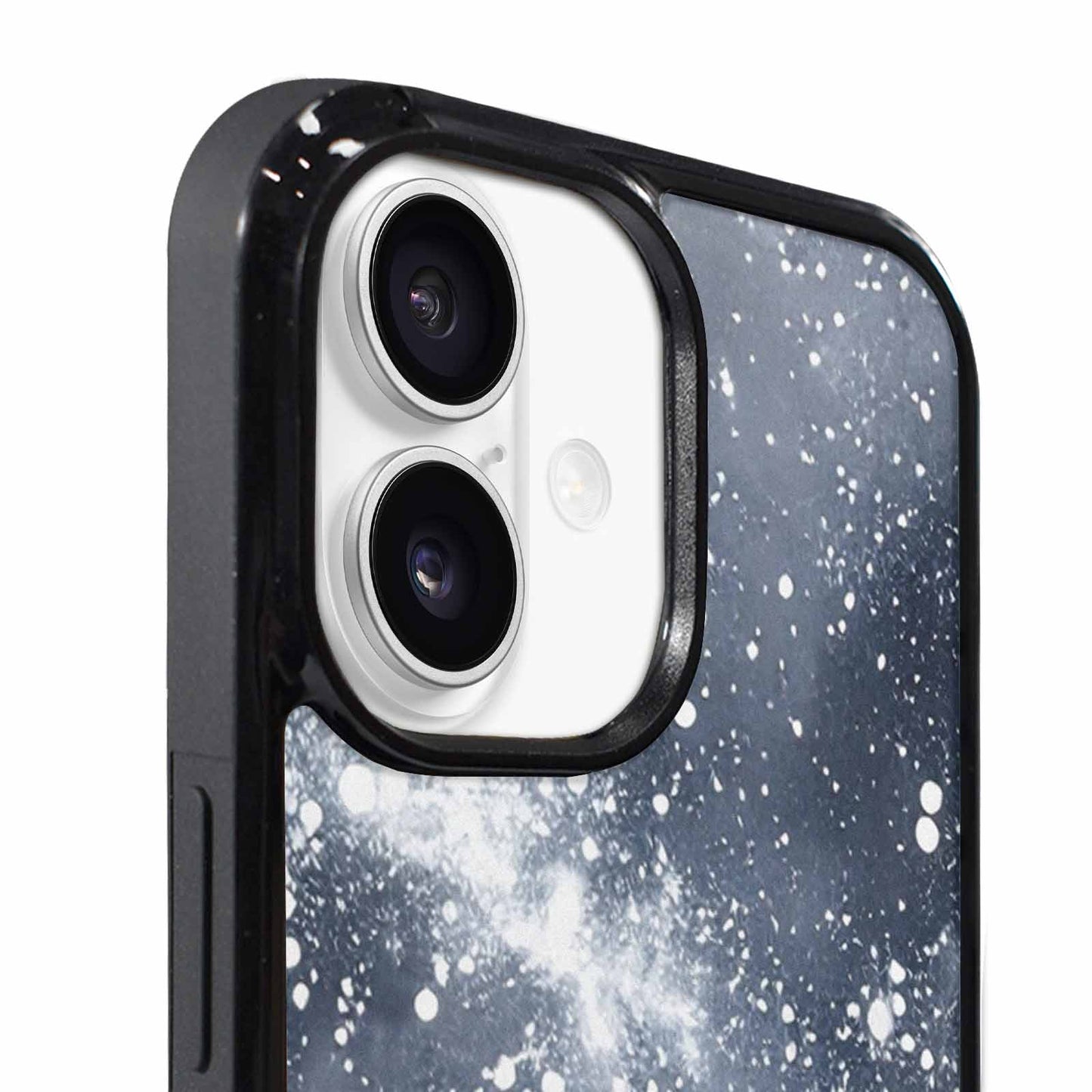 iPhone 17 Case — Galaxy Art Silver White Galaxy Space, Custom Art Phone Cover
