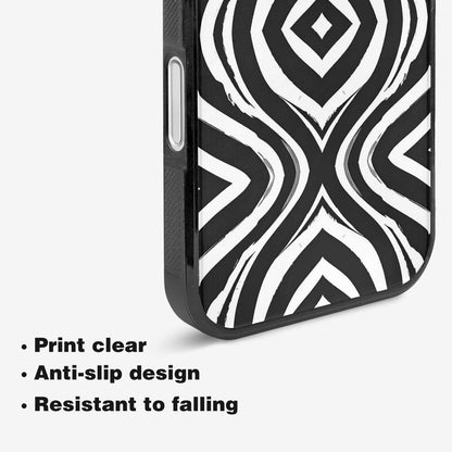 iPhone 16 Plus Case — Classic Zebra Print Custom, Custom Phone Case