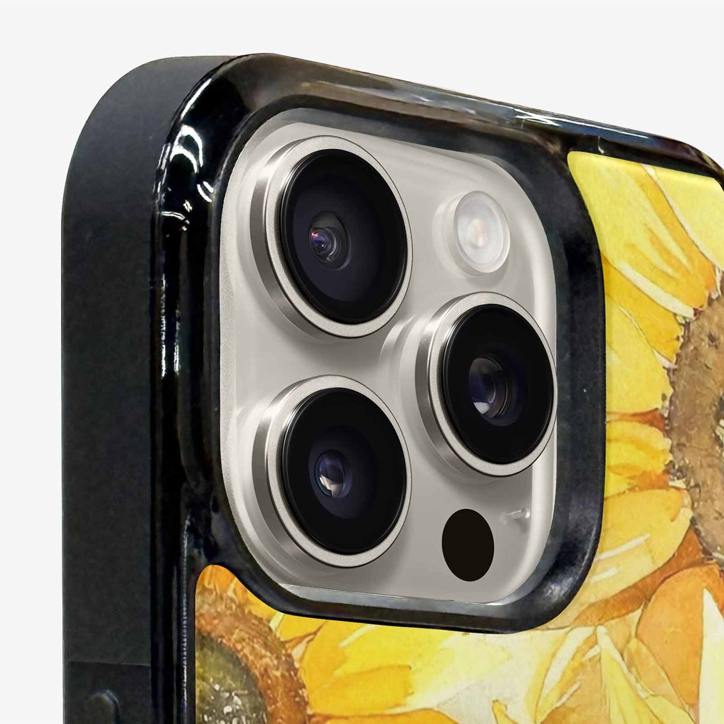 iPhone 16 Pro Max Case — Sunflowers Watercolor, Custom Print Case Cover