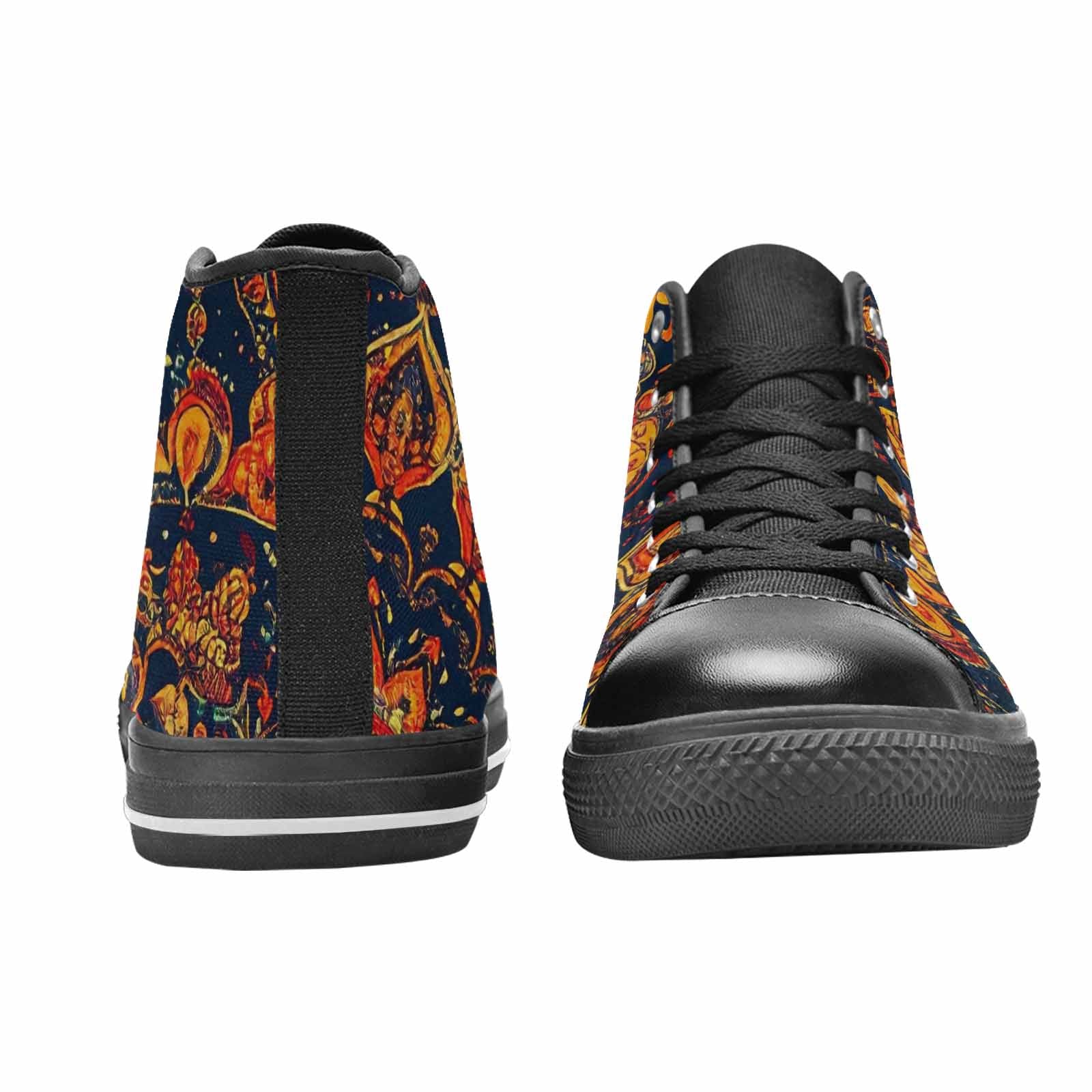 MEN'S Mandala Lions High Top Canvas Surreal Shoes