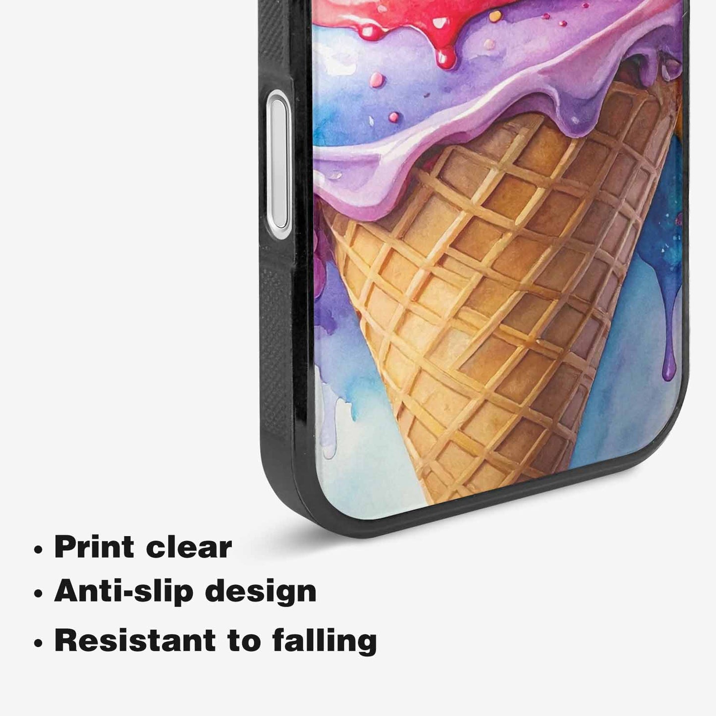 iPhone 16 Plus Case — Melting Icecream Collage Custom, Custom Made Phone Cover