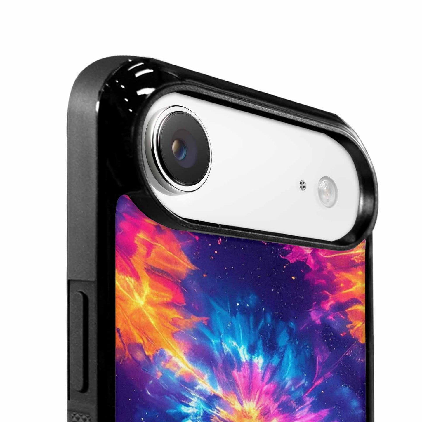 iPhone 17 Air Case — Tie Dye Galaxy Art Seamless Tie, Customized Protective Case