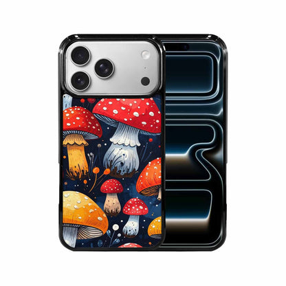 iPhone 17 Pro Max Case — Vivid Winter Mushroom Cartoon Cute, Custom Phone Case
