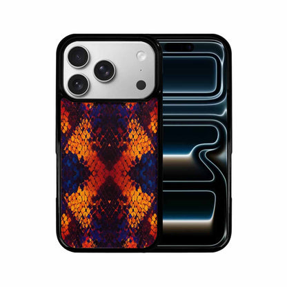 iPhone 17 Pro Case — Snake Print Dark Seamless Pattern Animal, Original Design Phone Case