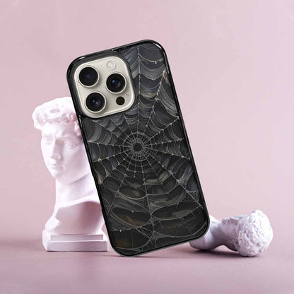 iPhone 16 Pro Case — Spider Web Gothic Spider Web Gothic, Custom Print Case Cover