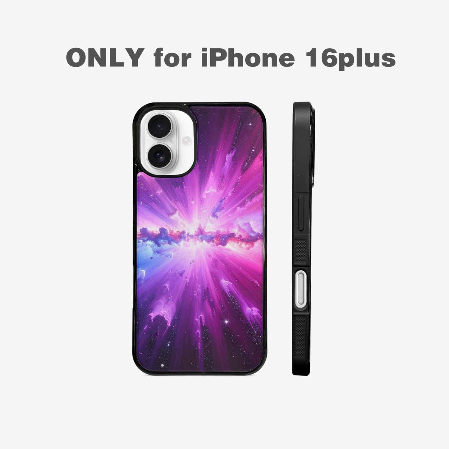 iPhone 16 Plus Case — Galaxy Nebula Galaxy Nebula Burs Jug, Custom Printed Phone Case