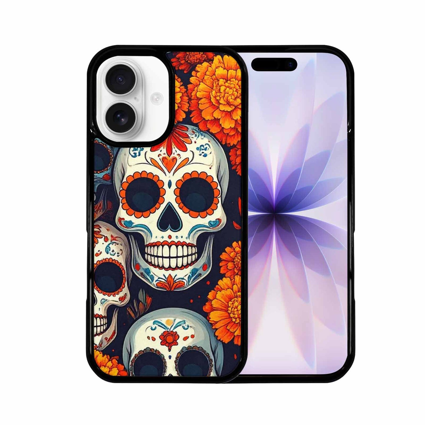 iPhone 17 Case — Skull Dark Art Gothic Print Gothic, Custom Printed Phone Case