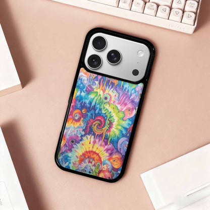 iPhone 17 Pro Case — Aliens Tie Dyemelting Aliens P Tie, Custom Designed Case Cover
