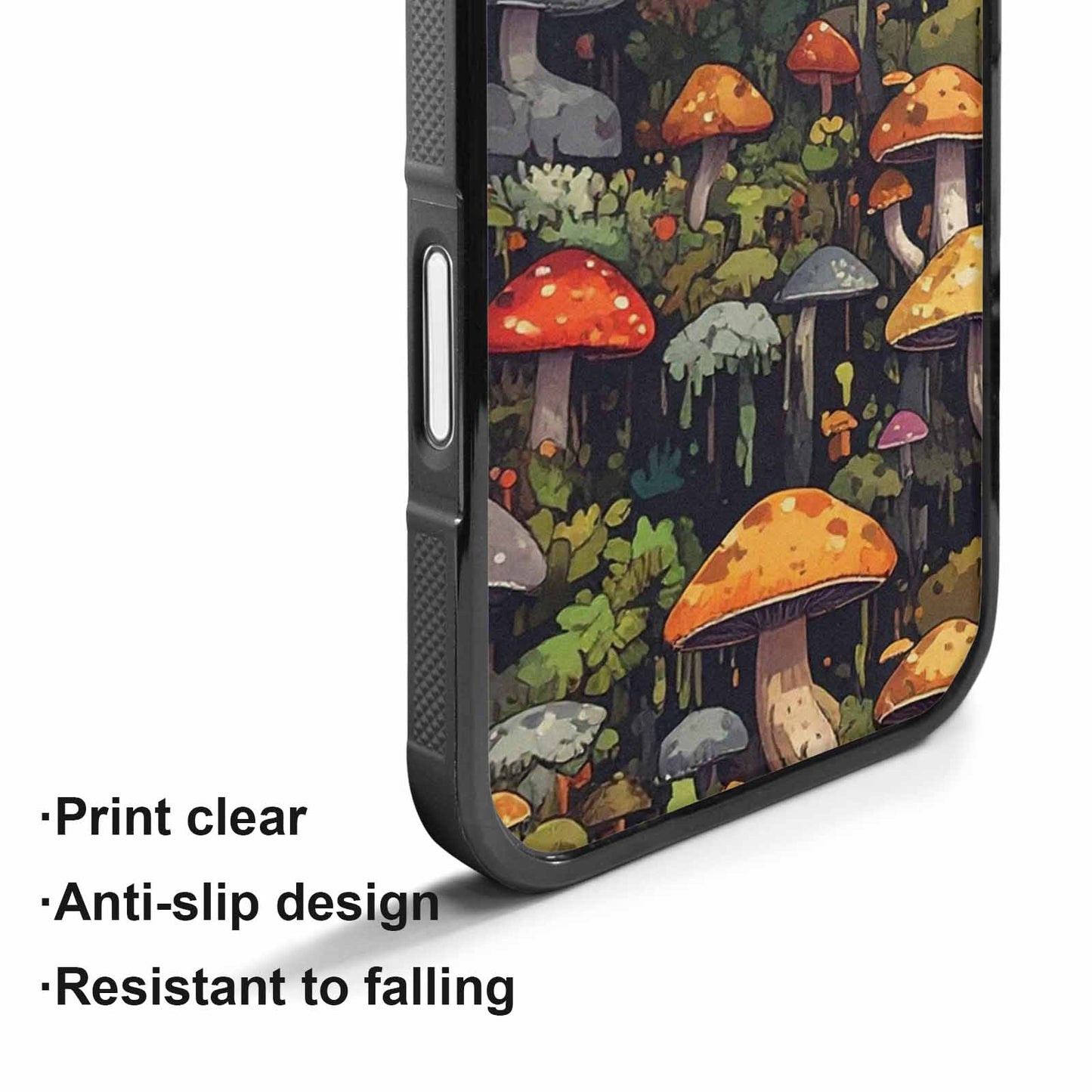 iPhone 17 Case — Mushrooms Camomushrooms Patter Fcc Camo, Custom Art Phone Cover