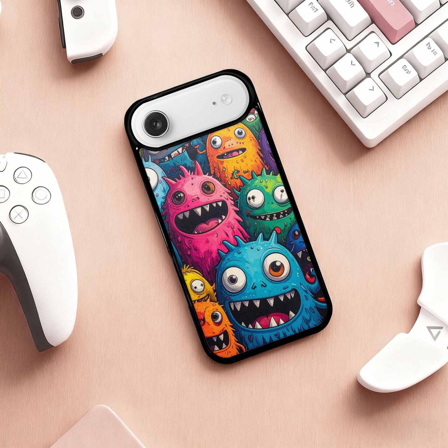 iPhone 17 Air Case — Monsters General Cartoon Monst Of4 Cartoon, Custom Print Case Cover