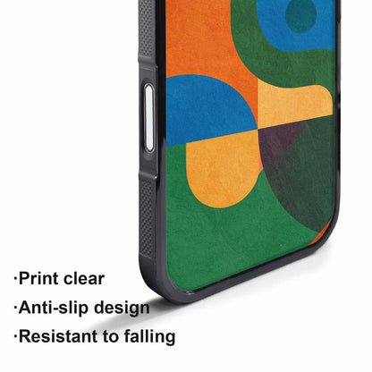 iPhone 17 Pro Case — Memphis Art Pattern Retro Vintage, Original Design Phone Case