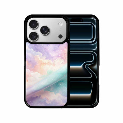 iPhone 17 Pro Case — Galaxy Texture In Soft Pastel Galaxy, Custom Printed Phone Case
