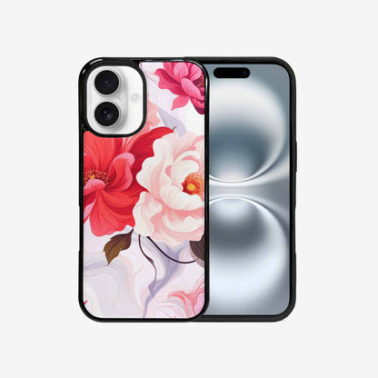iPhone 16 Case — Marble Floral Custom, Custom Print Case Cover