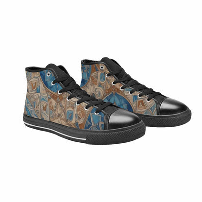 WOMEN'S Mandala High Top Canvas Y2K Shoes