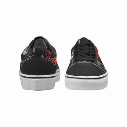 WOMEN'S Multi Lace-Up Canvas Grunge Custom Shoes