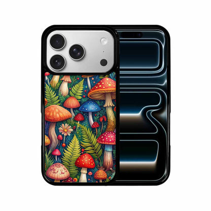 iPhone 17 Pro Case — Mushrooms Botanicalmushrooms P Floral, Custom Phone Case