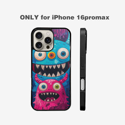 iPhone 16 Pro Max Case — Goofy Cartoon Monster, Custom Made Phone Cover