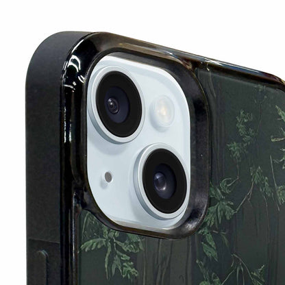 iPhone 15 Plus Case — Seamless Pattern Ancient Redwood Forest Giant, Custom Made Phone Cover