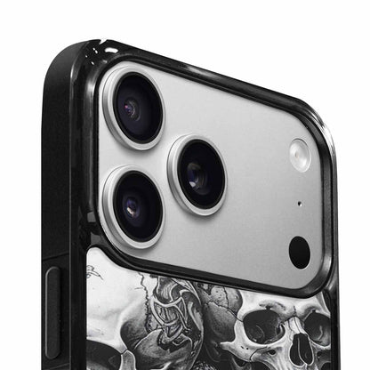 iPhone 17 Pro Case — Skull Dark Art Gothic Print Gothic, Custom Phone Case