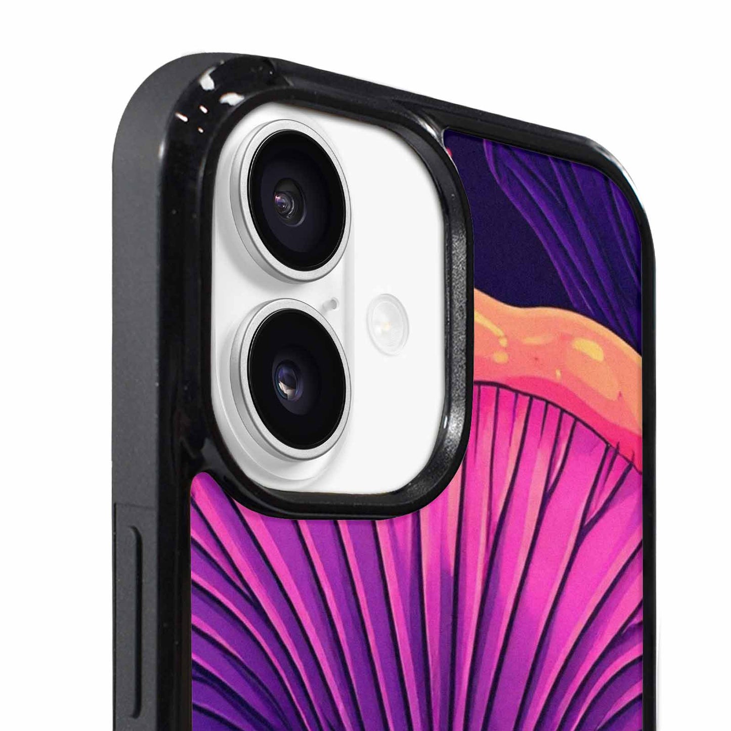 iPhone 17 Case — Psychedelic Mushroom Cartoon Pattern Cartoon Cute, Custom Art Phone Cover