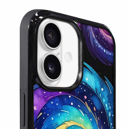 iPhone 17 Case — Rose Galaxy Art Seamless Galaxy Space, Unique Phone Case Design