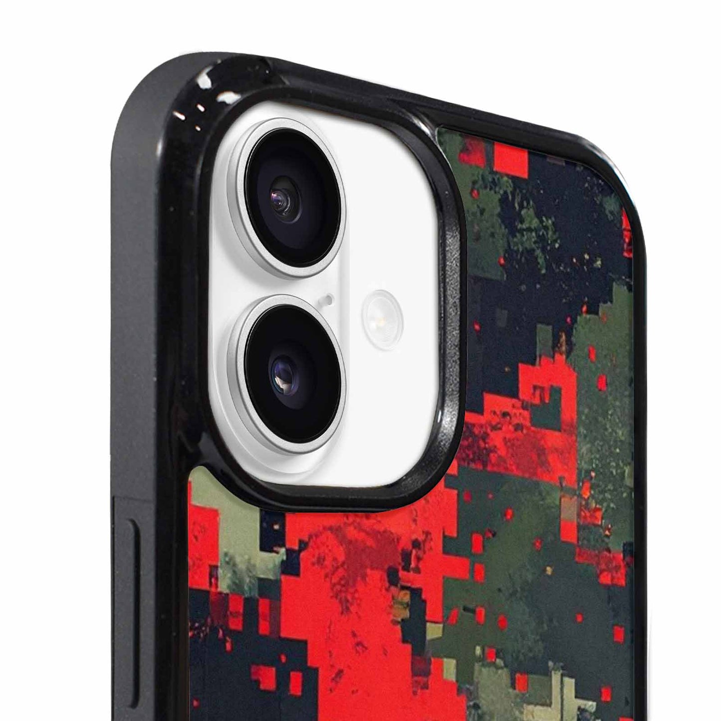 iPhone 17 Case — Small Military Camouflage Blotch Camo, Custom Phone Case