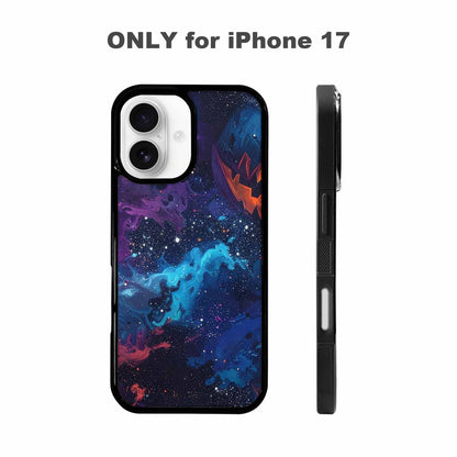 iPhone 17 Case — Eamless Repeating Pattern Of Galaxy Space, Original Design Phone Case