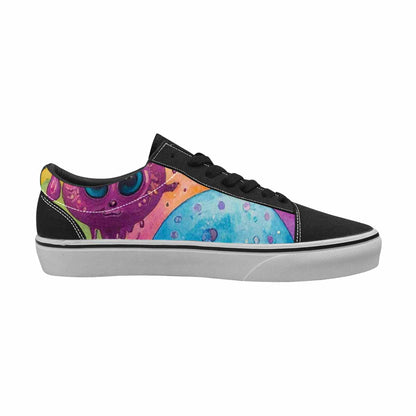 WOMEN'S Aliens  Tie Dye Lace-Up Canvas Dreamlike Shoes