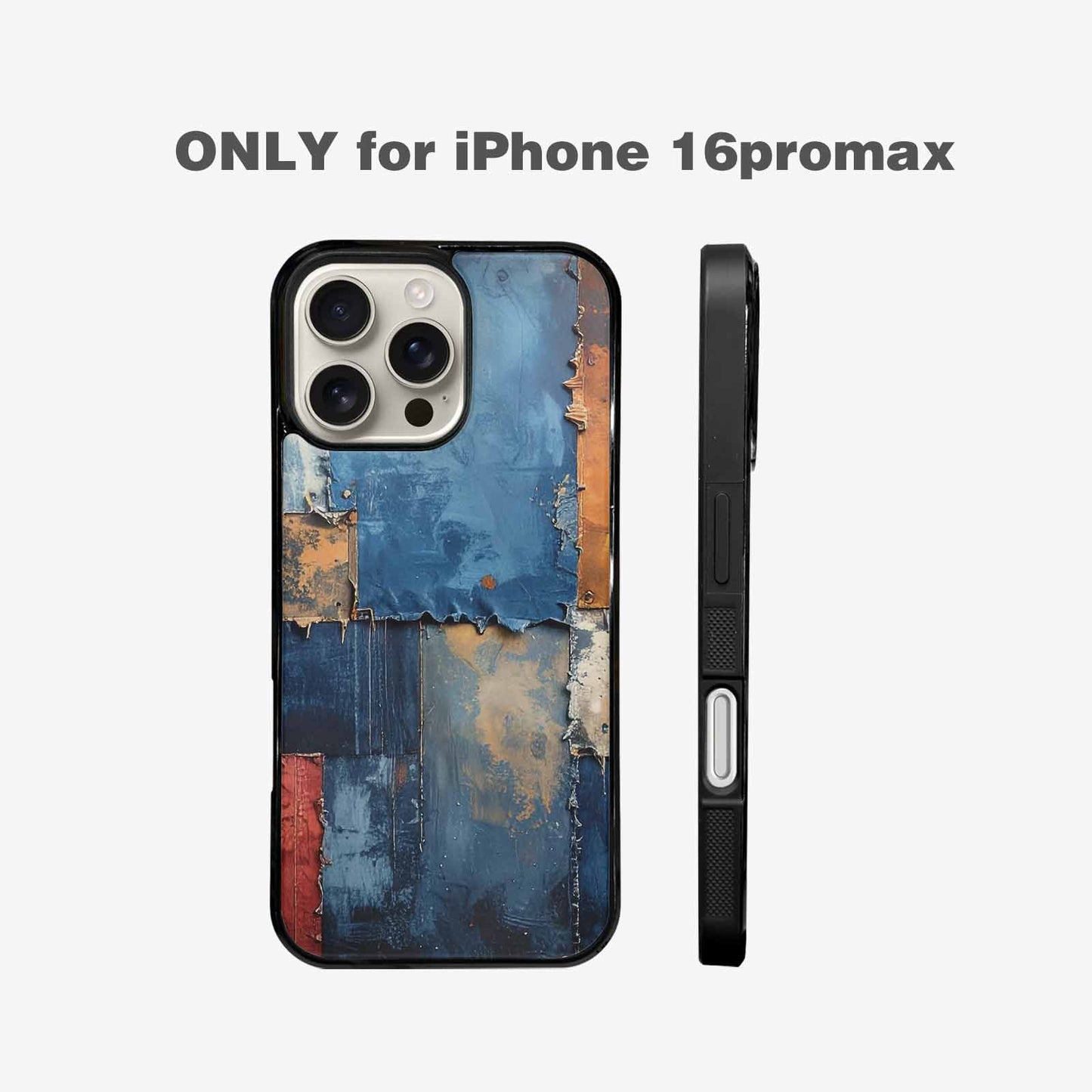 iPhone 16 Pro Max Case — Curve The Ripping Demin Tectures For, Custom Phone Case