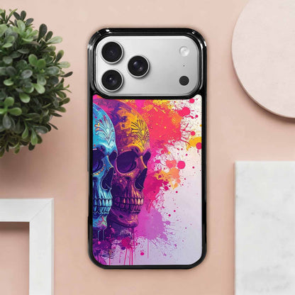 iPhone 17 Pro Max Case — Skull Dark Art Gothic Print Gothic, Custom Phone Case