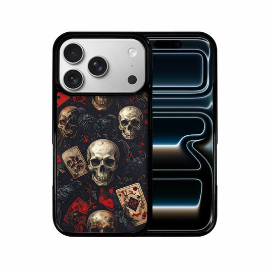 iPhone 17 Pro Case — Skull Dark Art Gothic Print Gothic, Custom Print Case Cover