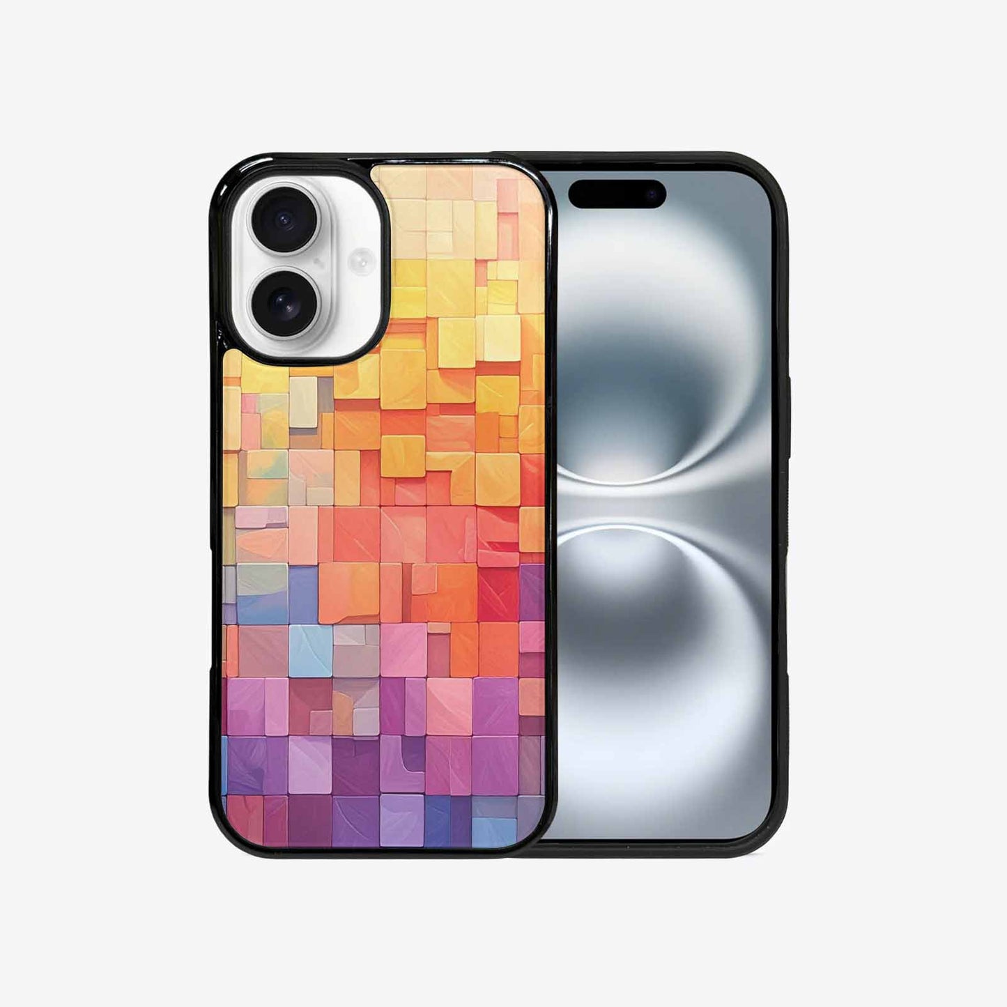iPhone 16 Case — Color Gradient Fade Pattern Hundreds Of, Original Design Phone Case