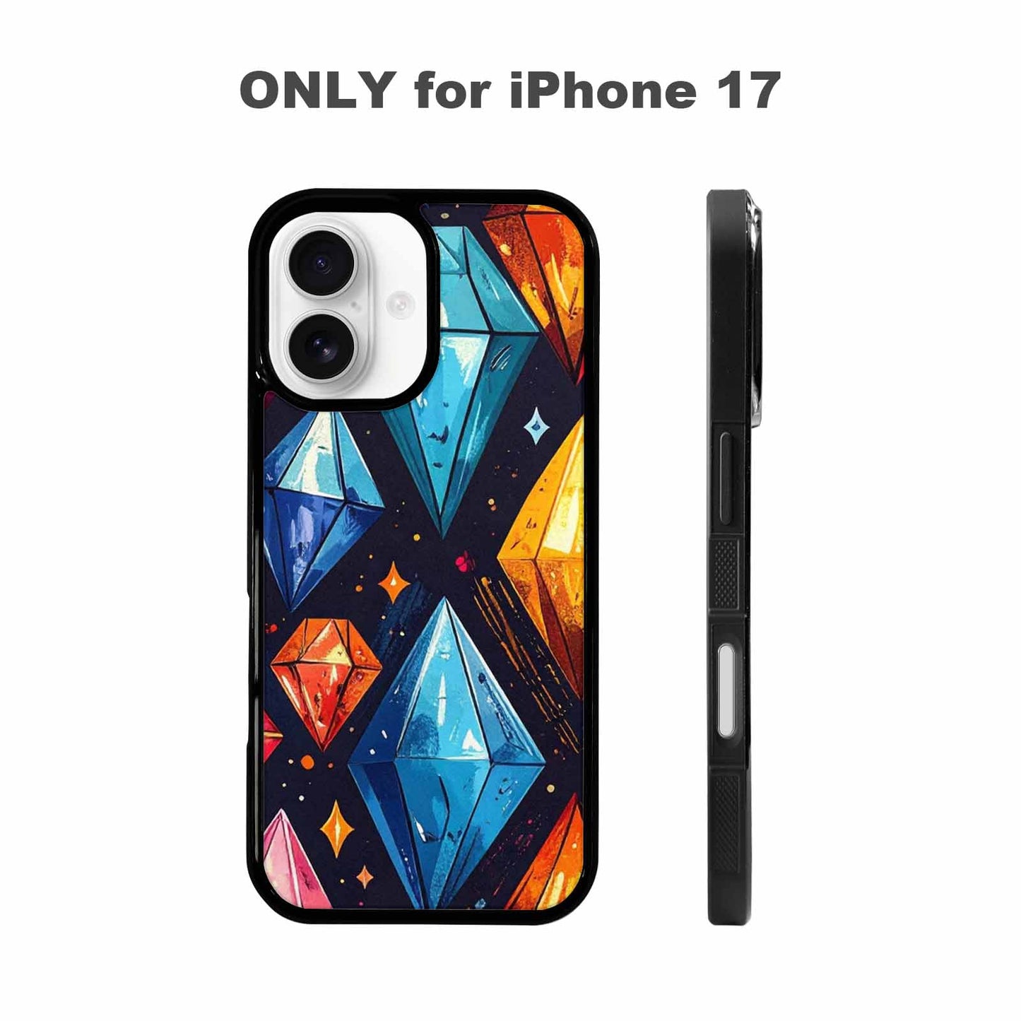 iPhone 17 Case — Vintage Summer Diamond Retro Vintage, Custom Designed Case Cover