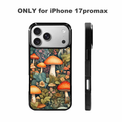 iPhone 17 Pro Max Case — Mushrooms Botanicalmushrooms P Nqy Floral, Custom Print Case Cover