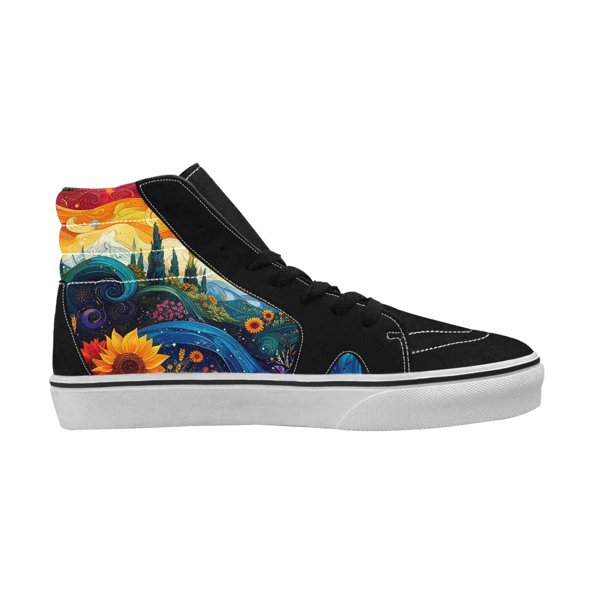 MEN'S Blend All Versions High Top Canvas Surreal Sneakers