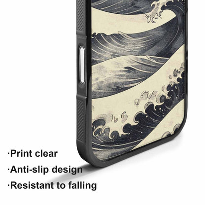 iPhone 17 Case — Vintage Americana Wave Retro Vintage, Personalized Phone Case