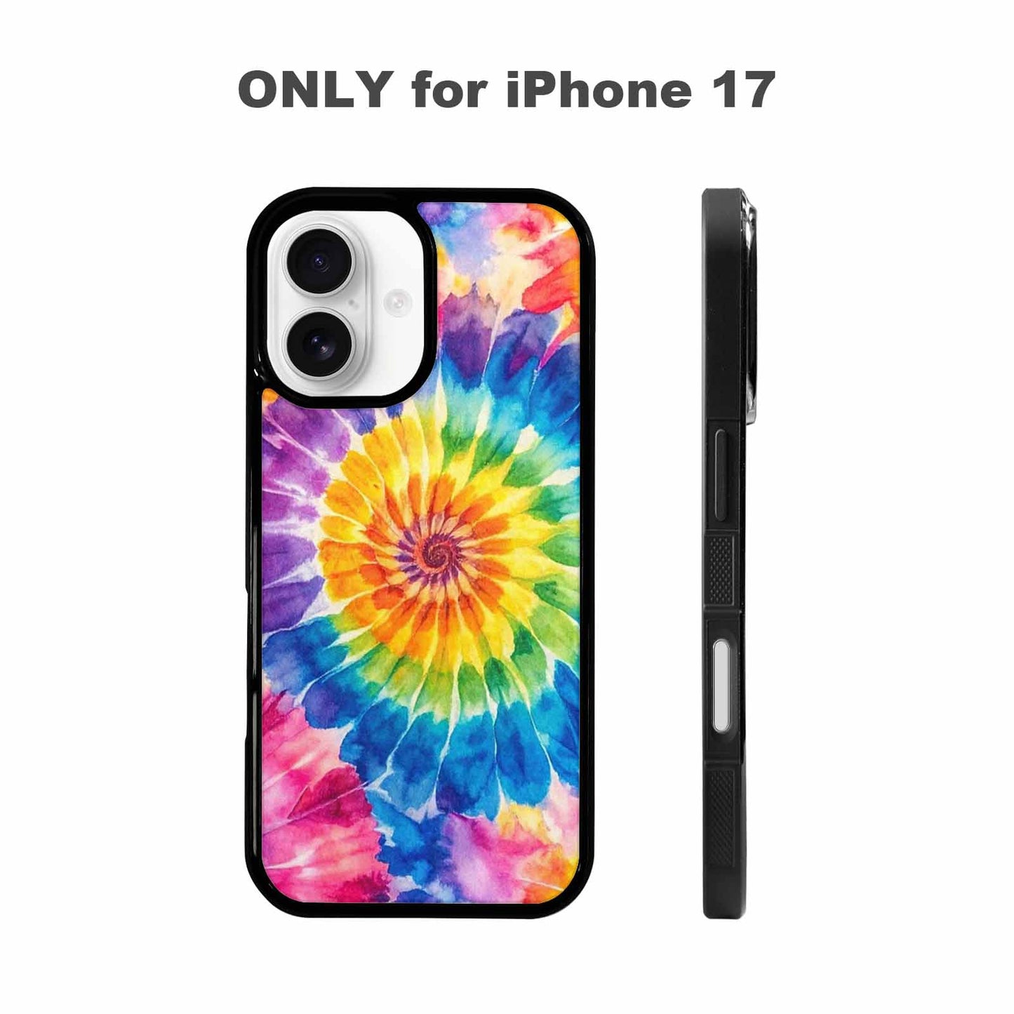 iPhone 17 Case — Small Tie Dye Swirl Tie Dye, Original Design Phone Case
