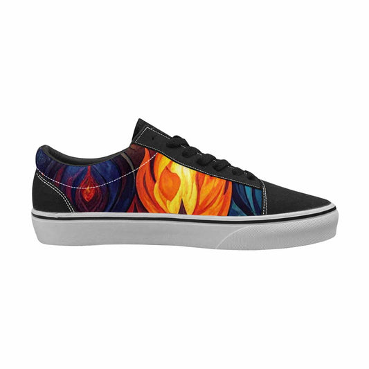 WOMEN'S Fire Flame Canvas Lace-Up Y2K Shoes