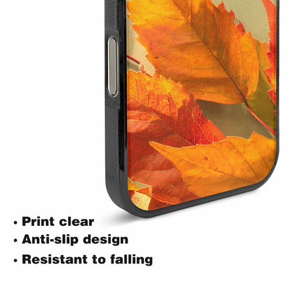 iPhone 16 Pro Case — Autumn Leaves, Custom Phone Case