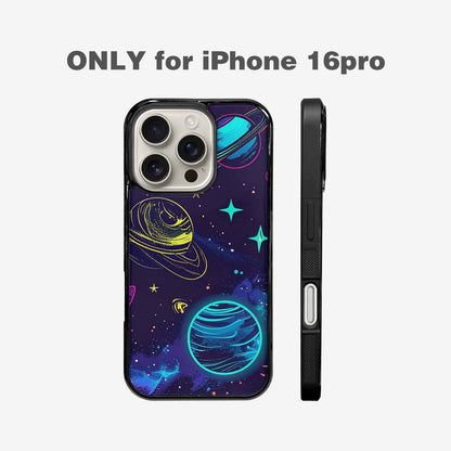 iPhone 16 Pro Case — Space Galaxy Astronaut, Custom Phone Case