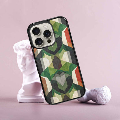 iPhone 16 Pro Case — Aromantic Flag Color Theme Small Rainbow, Custom Phone Case