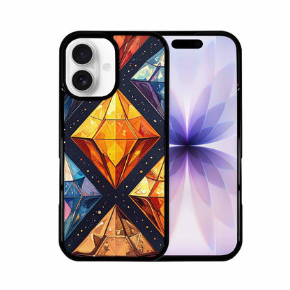 iPhone 17 Case — Vintage Summer Diamond Retro Vintage, Custom Phone Case