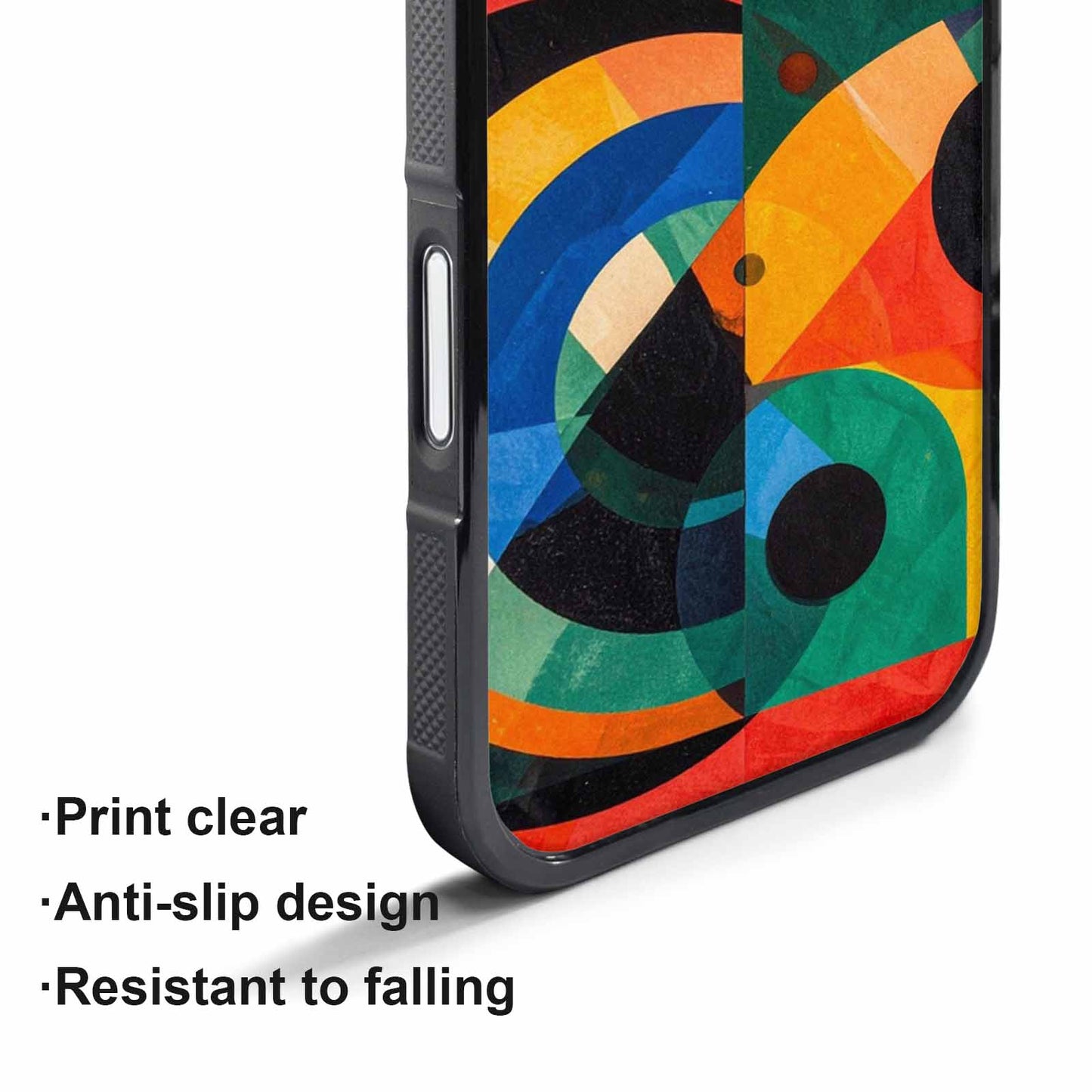 iPhone 17 Pro Case — Memphis Art Pattern Retro Vintage, Unique Phone Case Design