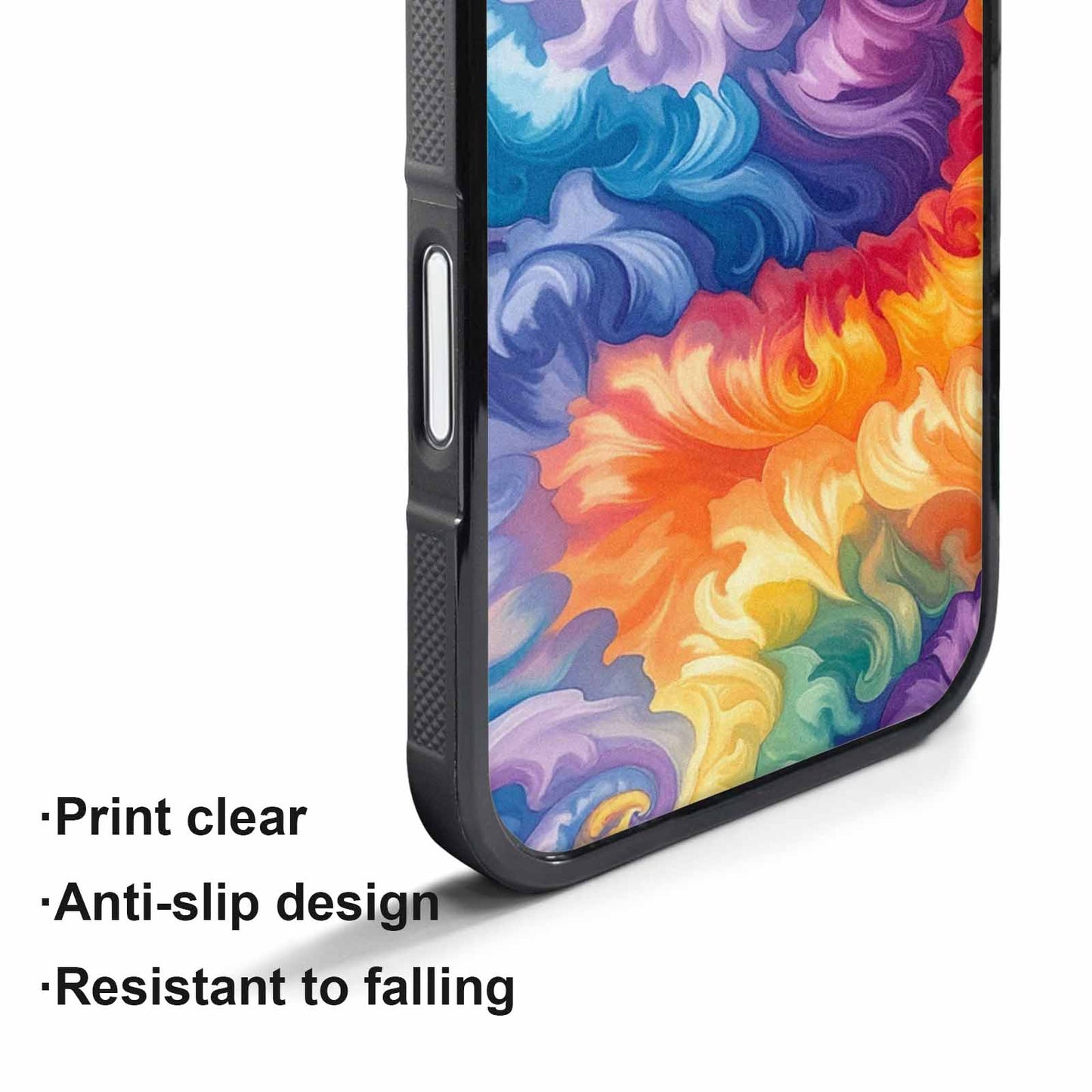 iPhone 17 Air Case — Tie Dye Swirls Tie Dye Tie, Customized Protective Case