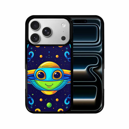 iPhone 17 Pro Case — Alien Ufo Cartoon Art Pattern Alien, Unique Phone Case Design