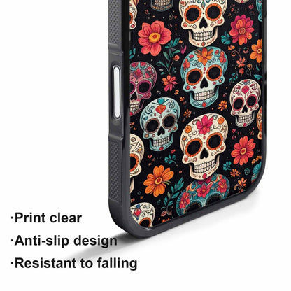 iPhone 17 Air Case — Dia De Los Muertos Sugar Gothic, Original Design Phone Case