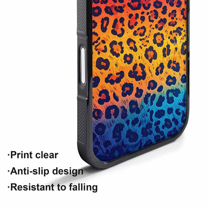 iPhone 17 Pro Max Case — Leopard Print Gradient Style Animal Print, Custom Designed Case Cover