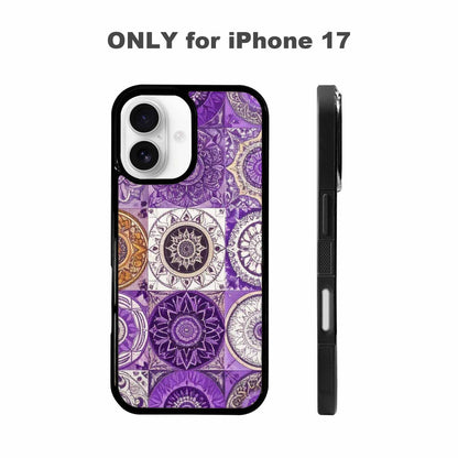 iPhone 17 Case — Small Mandala Pattern, Randomly Floral, Custom Made Phone Cover